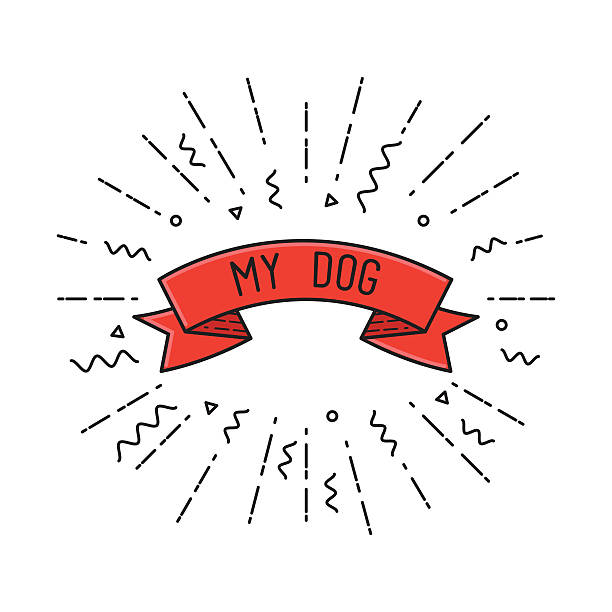 istock My dog. Inspirational vector illustration, motivational quotes poster design flat 540984862