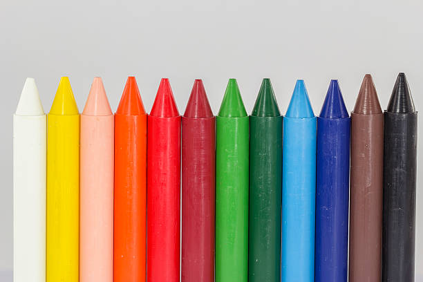 istock Colorful crayons close up 540987126