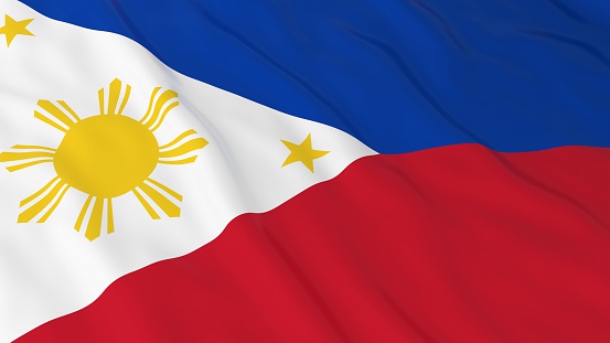 Filipino Flag HD Background - Flag of the Philippines 3D Illustration