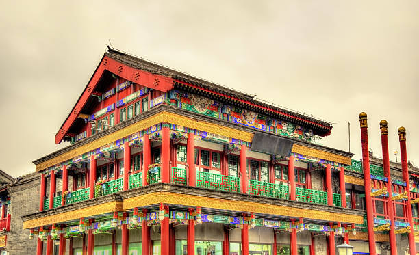 Traditional building on Tiananmen square in Beijing - China