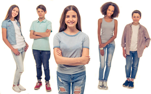 istock Group of teenagers 540991118