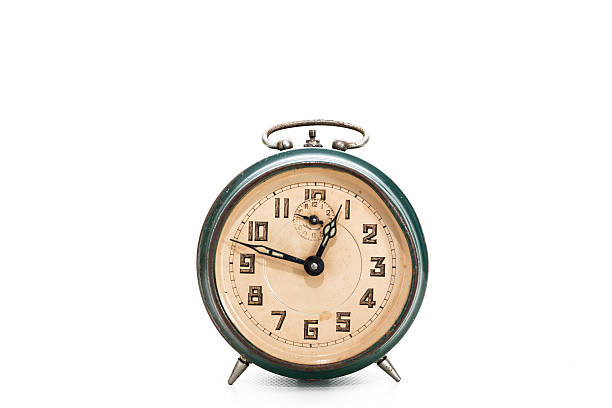 istock Collection of old alarm clocks 540992448