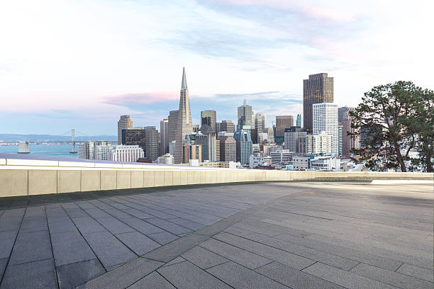 istock empty floor with cityscape and skyline of san francisco 540993216