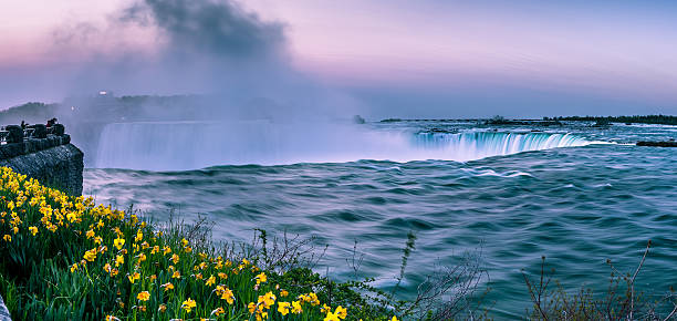 istock View of Niagara Falls Park during sunset 540996076
