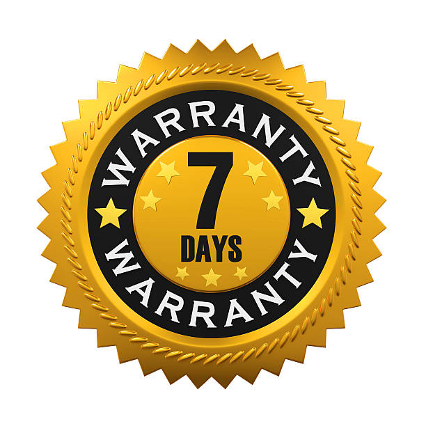 istock Seven Days Warranty Sign 541000244