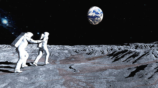 Follow me on the Moon