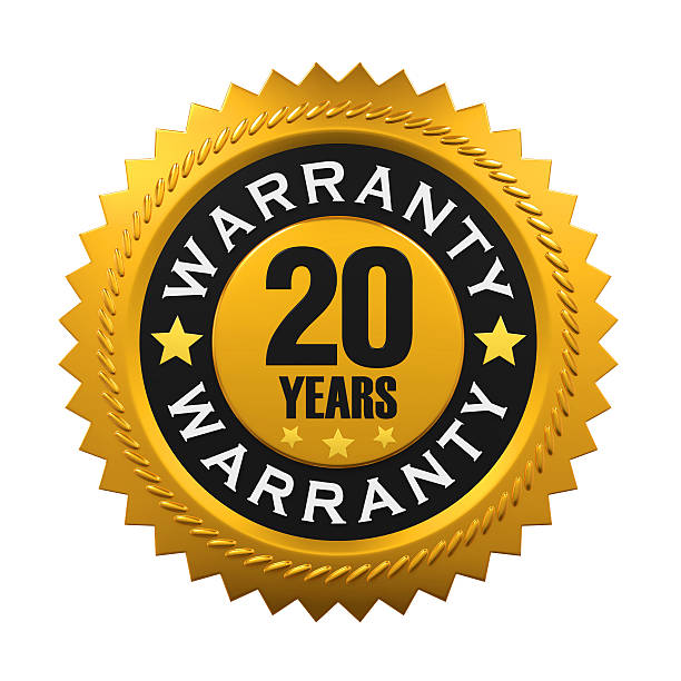 istock 20 Years Warranty Sign 541006188