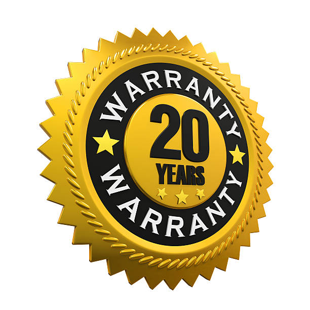 istock 20 Years Warranty Sign 541006402