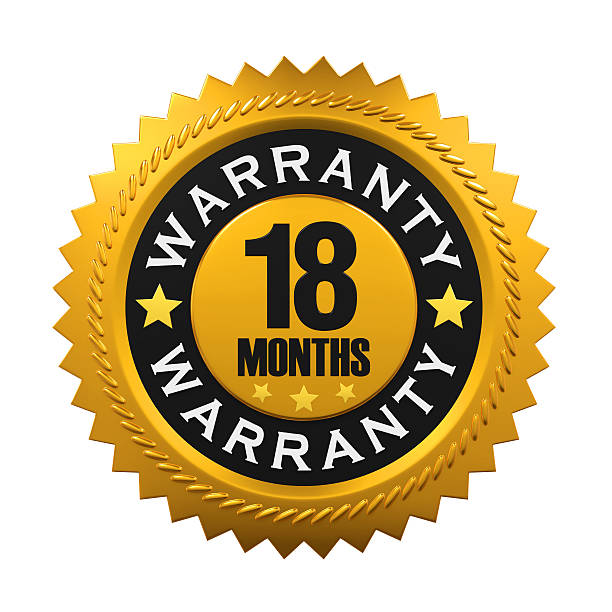 istock 18 Months Warranty Sign 541007378