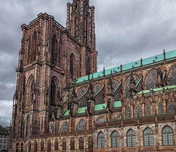 istock Lateral view on the Strasbourg Cathedral 541109270