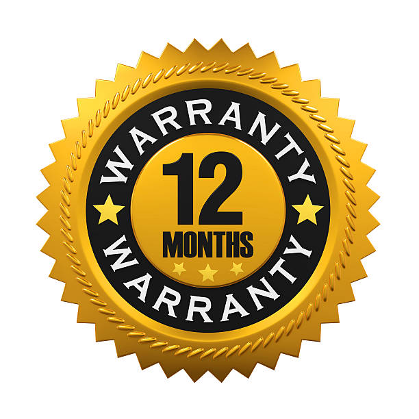 12 Months Warranty Sign