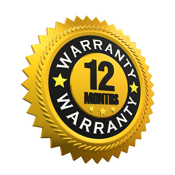 istock 12 Months Warranty Sign 541109906