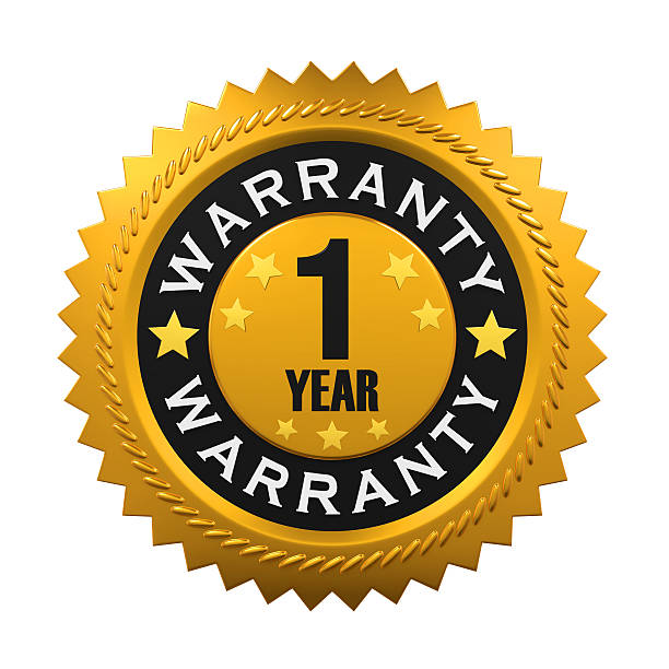 istock 1 Year Warranty Sign 541111120