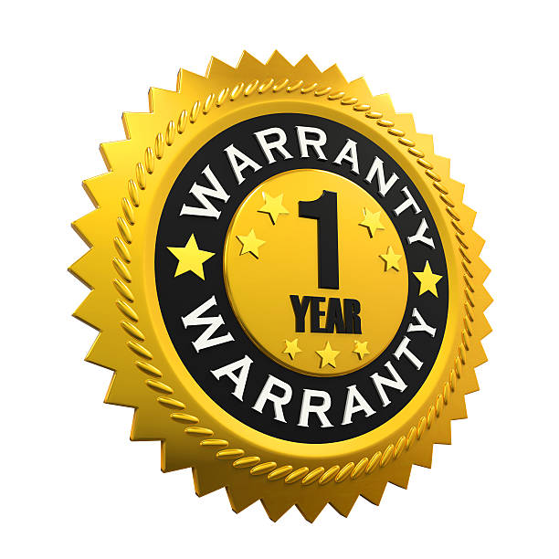 istock 1 Year Warranty Sign 541111520