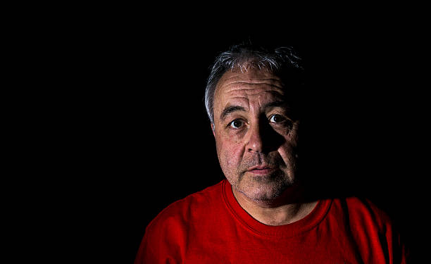 istock Rugged looking mature man  head and shoulders portrait 541111554