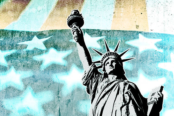 istock vintage independance day collage on concrete 541113354