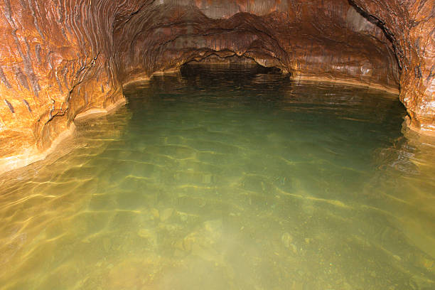 istock Beautiful Lake cave, Northern Thailand 541113924