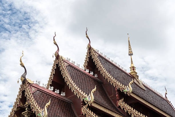 istock Part of Thai temple roof 541114098