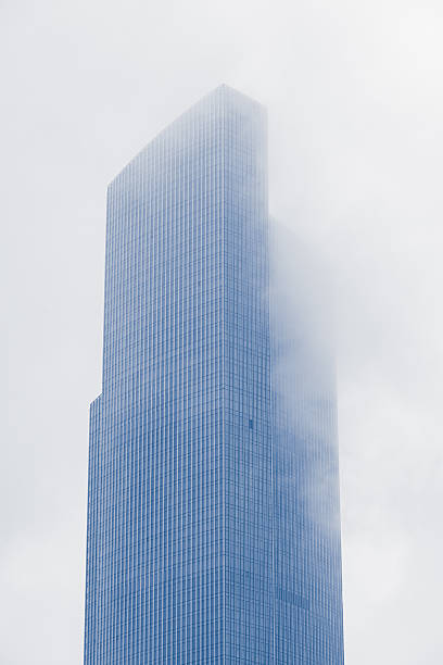 istock Guangzhou East Tower with clouds 541116440