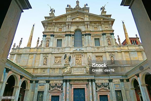 Santa Maria Dei Miracoli Milan Italy Stock Photo - Download Image Now - Milan, Ancient, Antique