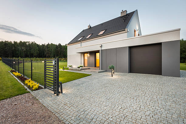 istock Nice family house at quiet area 541118934