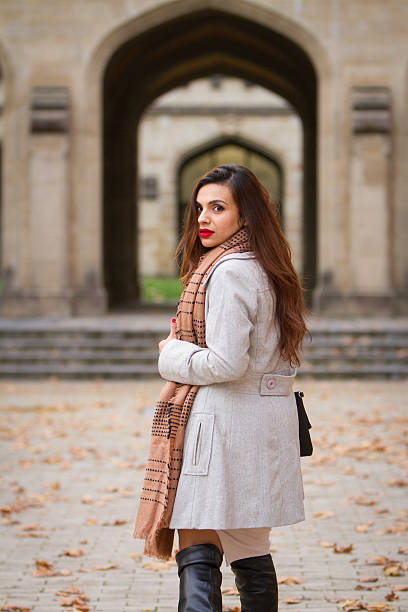 istock Beautiful Woman and Architecture 541120048