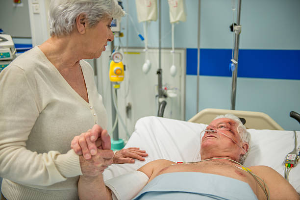 istock Wife Visiting Her Husband After Surgery 541120194