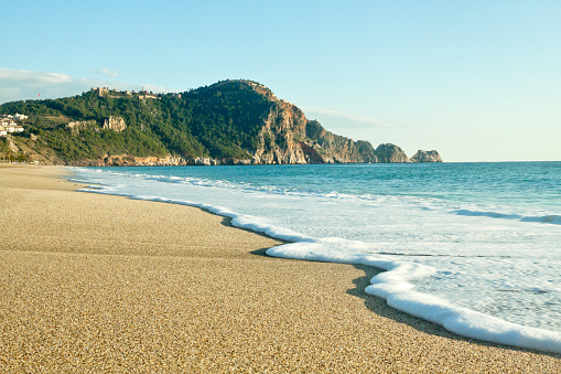 Cleopatra Beach (Kleopatra Beach) in Alanya, Turkey