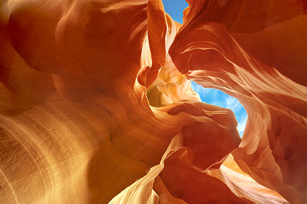 istock sculpted sandstone in Lower Antelope Canyon, Page, Arizona 541123256