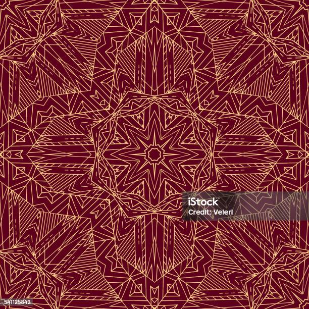 Saudi Pattern Red Arabic Seamless Red Pattern Vector Doodle Background Stock Illustration ...