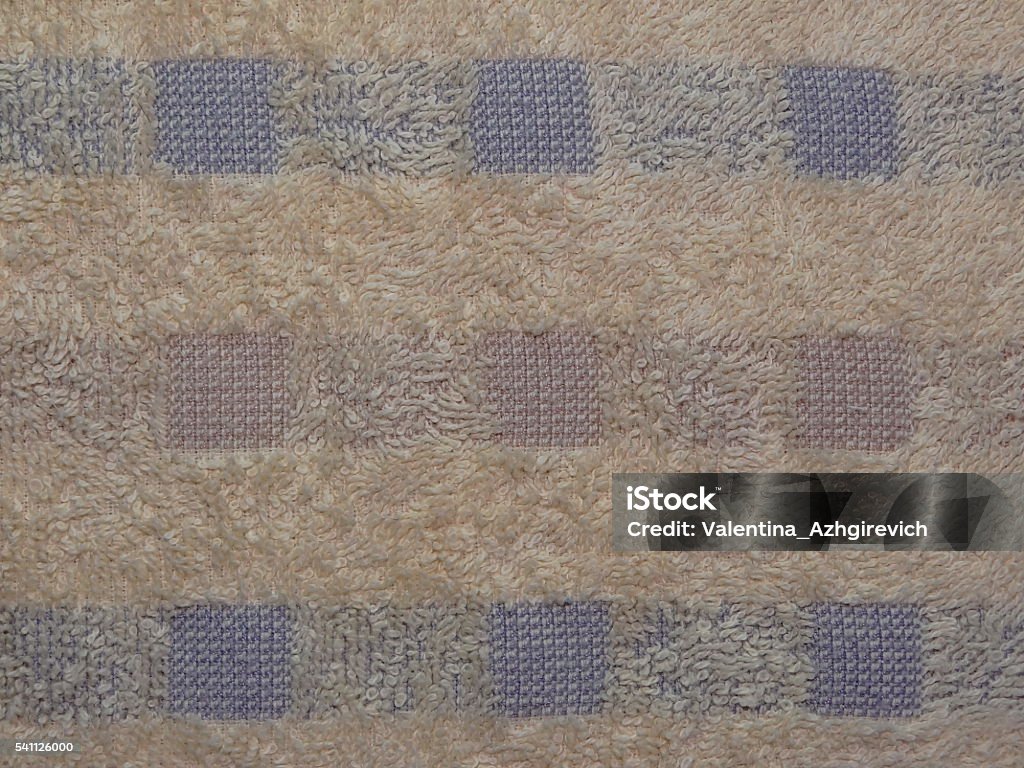 Terry Cloth Pattern Terry Cloth With Drawings Stock Photo - Download Image Now ...