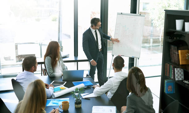 istock Projections of business finance 541127934
