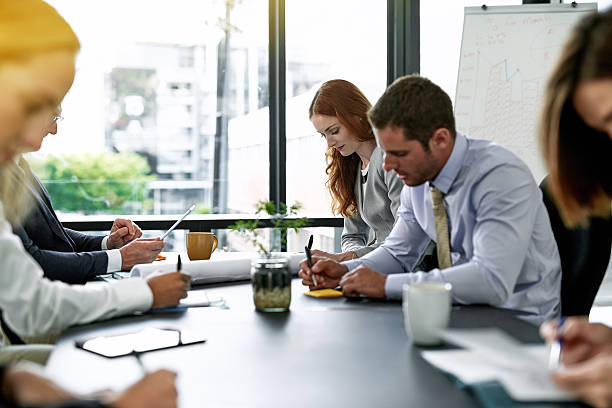 istock They've come to their meeting well prepared 541129880