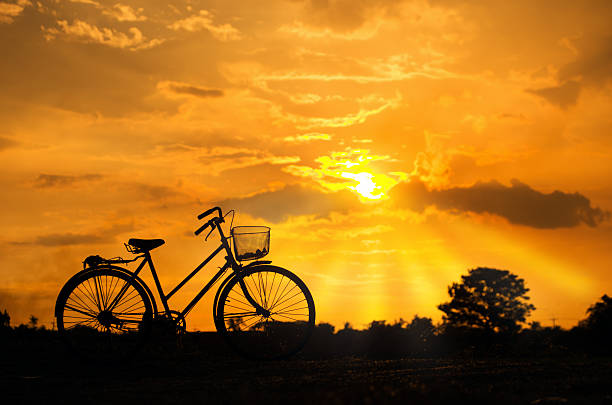 istock Silhouette bike 541132020
