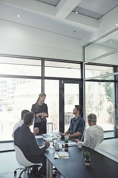 istock Talking business in the boardroom 541134482