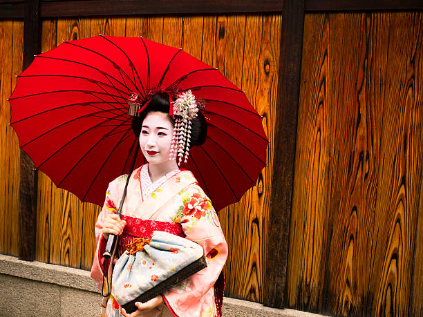 istock beautiful Maiko lady in Kyoto. 541136928