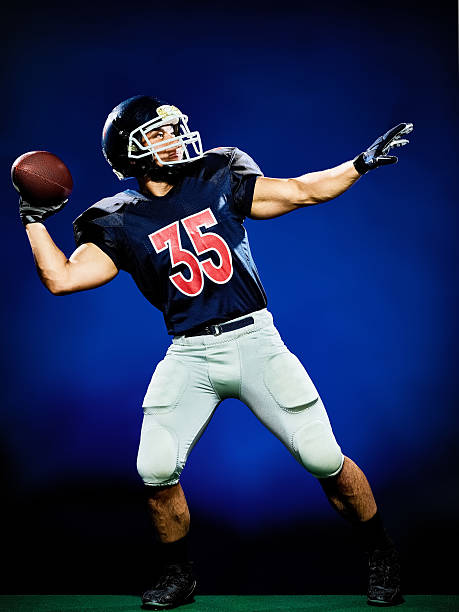 istock american football player man isolated 541137286