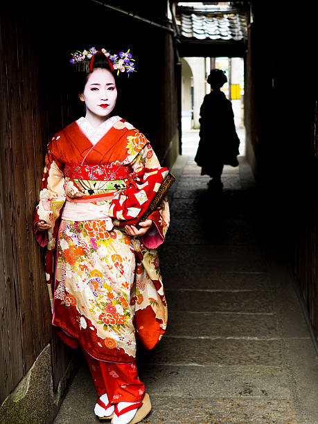 istock Beautiful Maiko ladies in Kyoto. 541137366