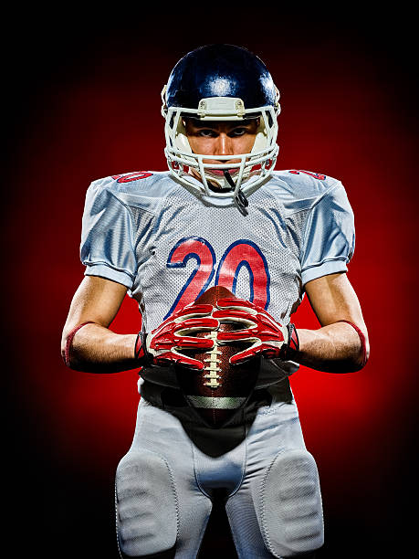 istock american football player man isolated 541137416