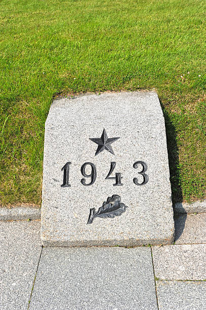 istock memorial granite tombstone on the common grave 541138008