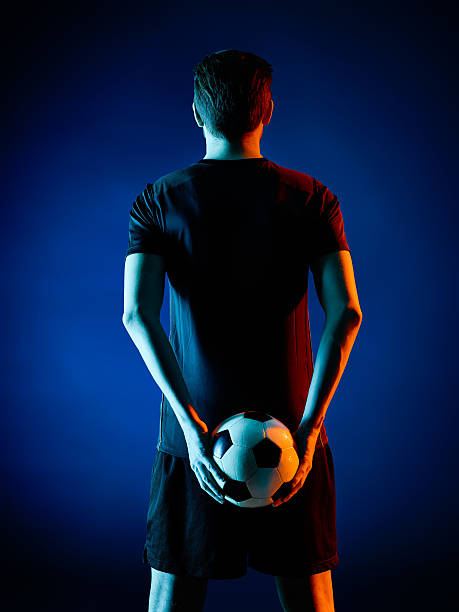 istock Soccer player Man isolated 541140148