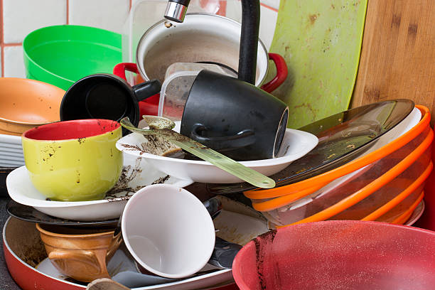istock dirty dishes in the sink 541140426