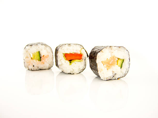 istock assorted delicious japanese traditional sushi over white 541140456