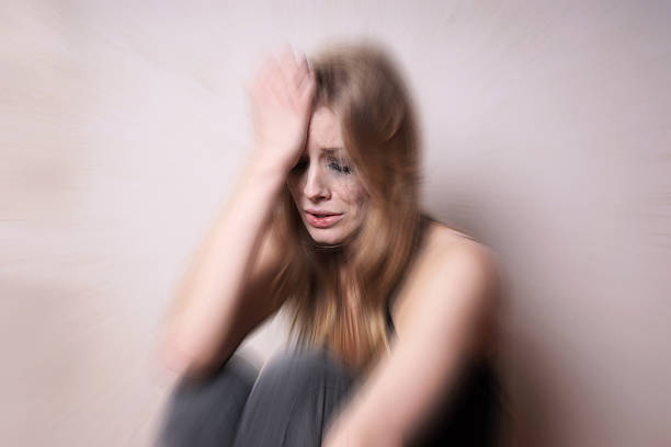 istock sad depressed young woman with tear-stained face 541140930