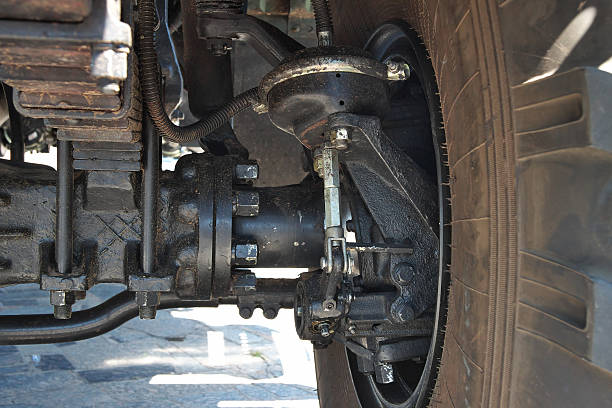 istock Heavy truck suspension 541142748