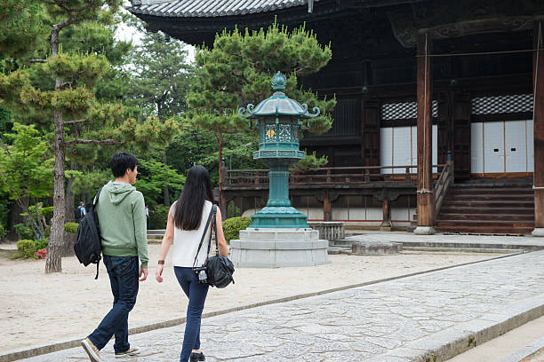 istock Visiting temple in Kyoto 541143208