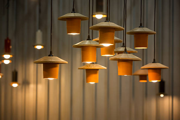 istock Decorated hanging lamps 541143882