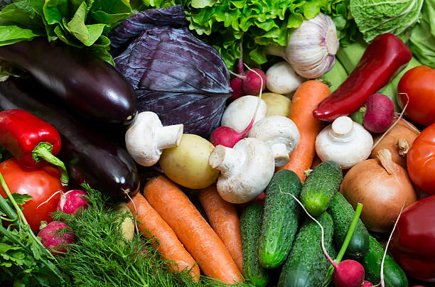 istock Background of fresh vegetables 541146726
