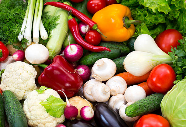 istock Background of fresh vegetables 541146824