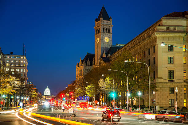 istock Pennsylvania Avenue at night, Washington DC, USA 541147200
